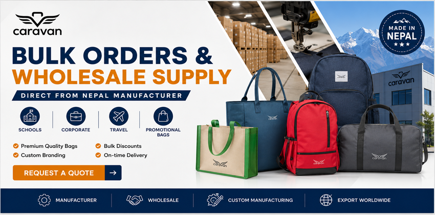 CARAVAN – Bags, Travel & Lifestyle promo