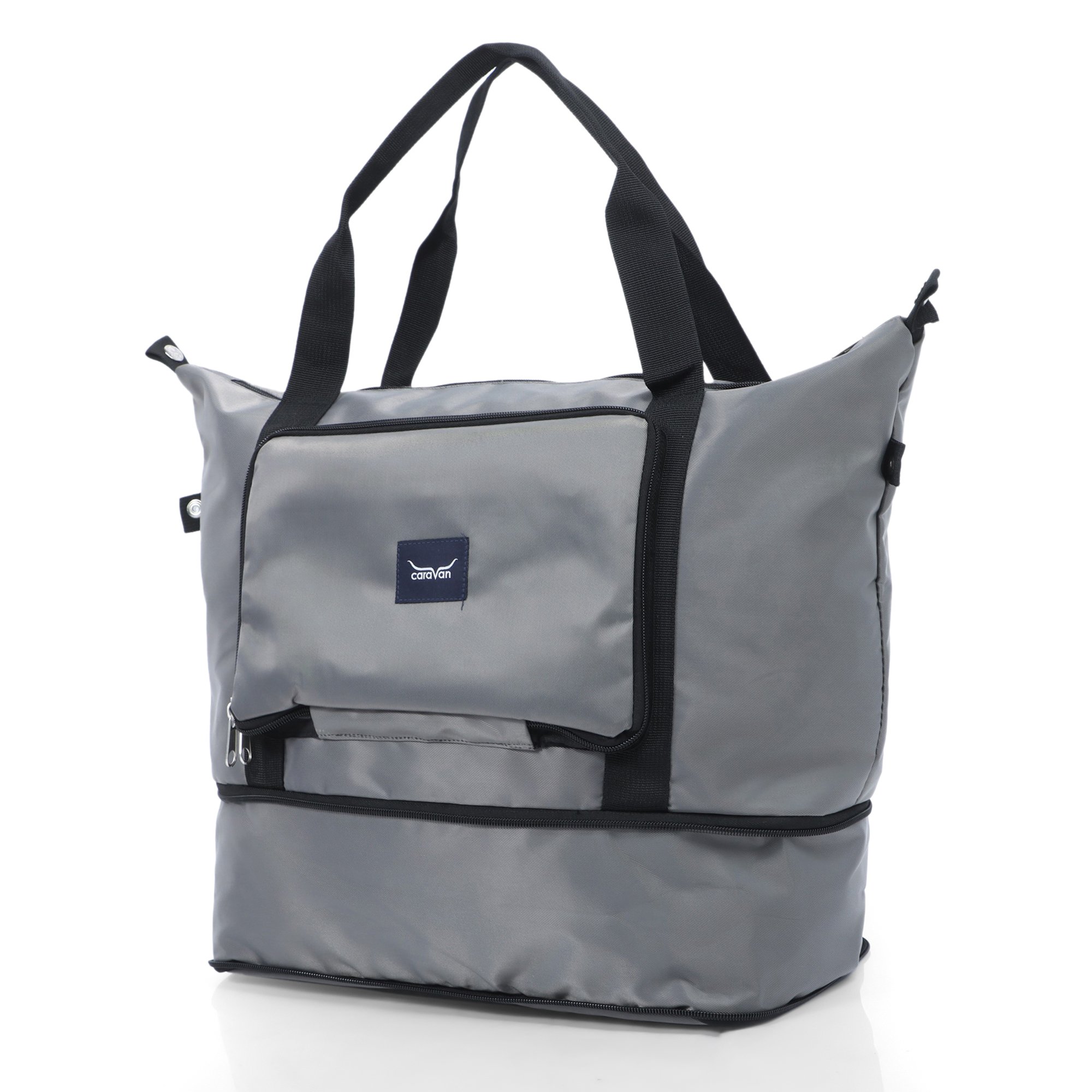 Grey Expandable Travel Bag Caravan