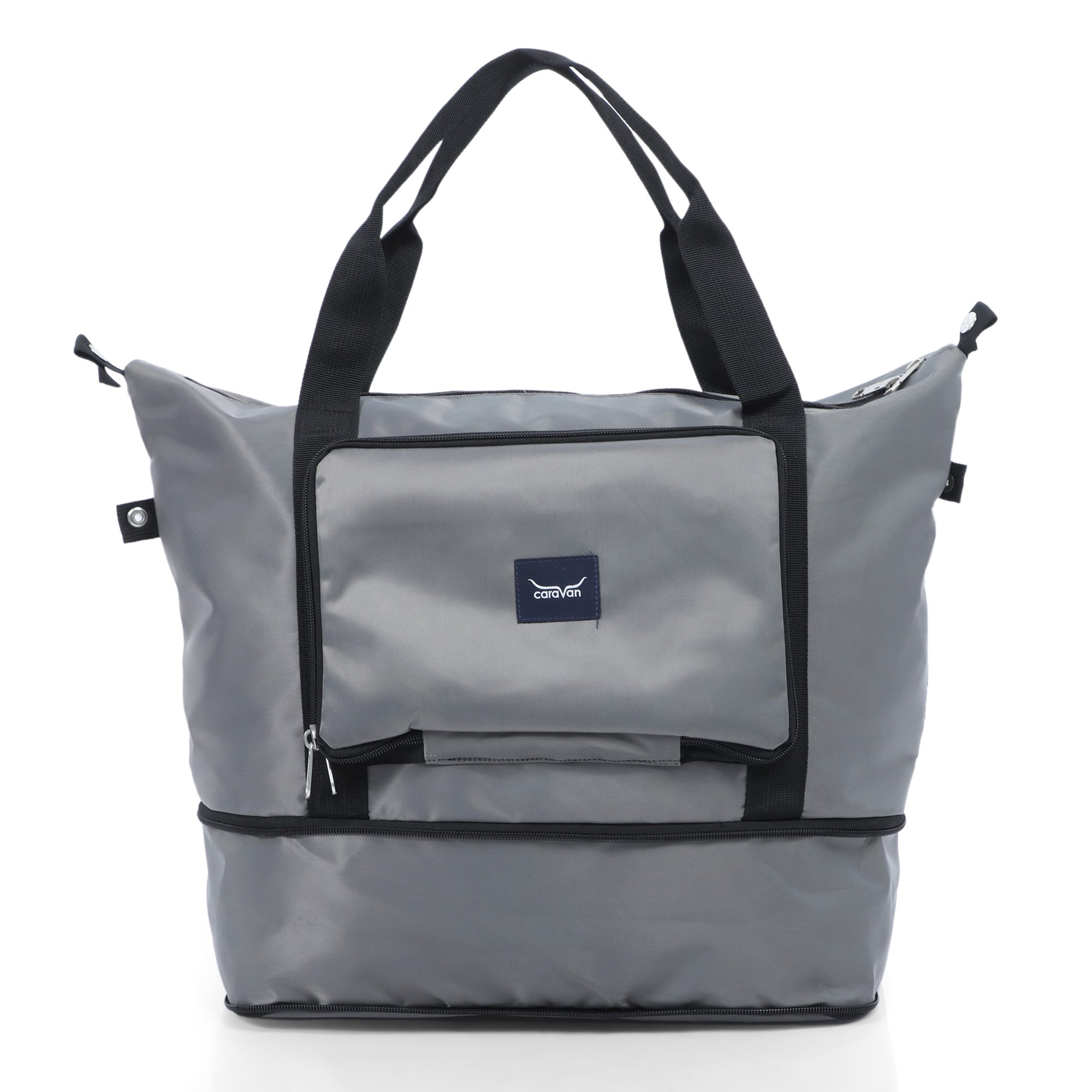 Grey Expandable Travel Bag Caravan