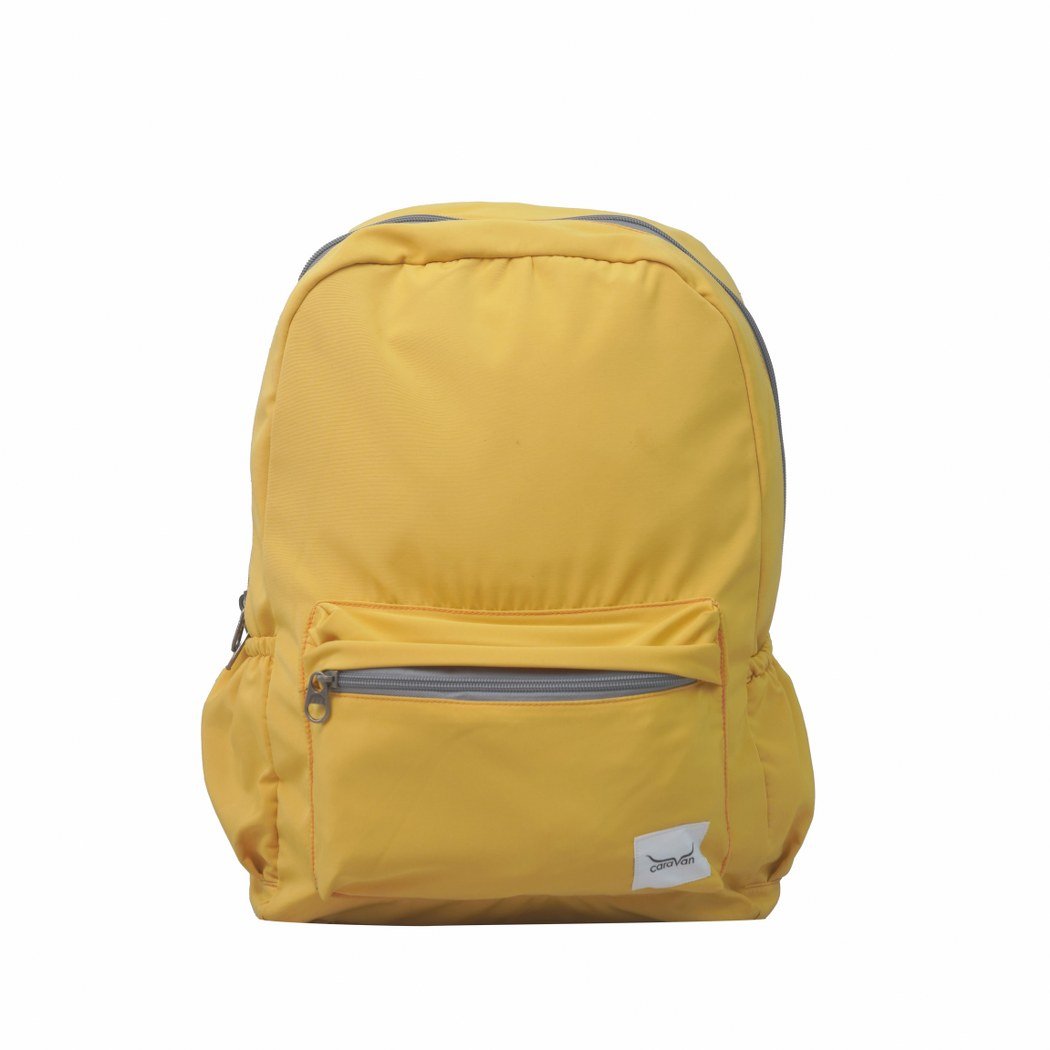 Caravan Light Yellow Color School/College Durable Bag, Model 345